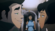 Bolin and Opal gaze at each other