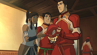 Korra meeting Mako