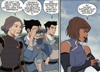 Lin tells Korra of the hostages