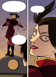 Azula will abspringen