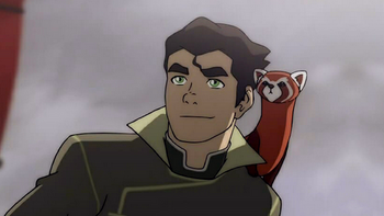 Bolin with Pabu