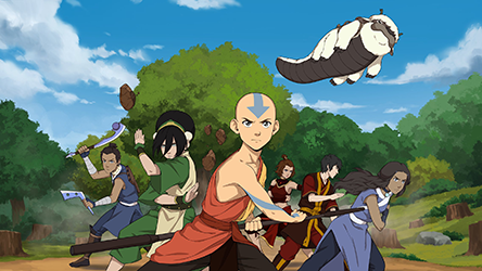 Team Avatar vs. The Earth Kingdom ⛰ Full Scene