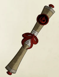 Fire Nation scroll