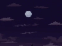 The full moon as Sakana had seen it before Atshen's ritual.