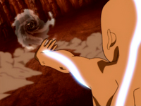 When  entered the , chi flowed along the chi paths of his body.