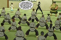 Team Beifong as temporary instructors