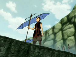 Aang's new glider