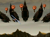 Los dirigibles de la nación del fuego