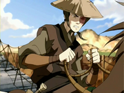 Zuko cruzando un puente