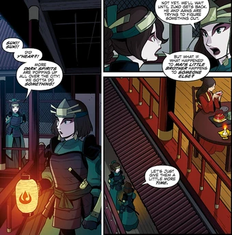 Kyoshi Warriors Avatar Wiki Fandom Rangi follows her gaze and groans. kyoshi warriors avatar wiki fandom