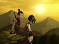 Sokka and Toph