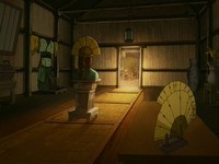 Inside Kyoshi's shrine