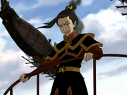 Azula celebrando