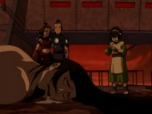 Drooling Ozai after his defeat