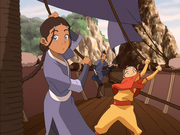 Team Avatar auf ihren Posten