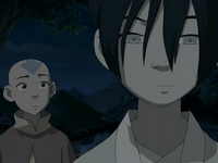 Aang and Toph