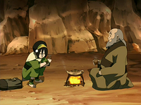 Toph and Iroh