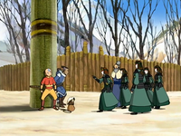 Interrogation at Kyoshi Island