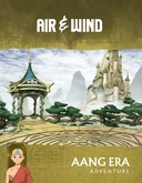 The cover for Air & Wind features an air temple with another in the distance.