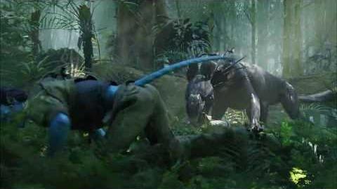 Scene From Avatar, Thanator Chase.