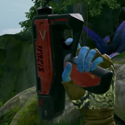 RDA Flaregun being held by Avatar 1