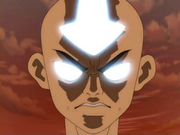Angry Aang in Avatar State