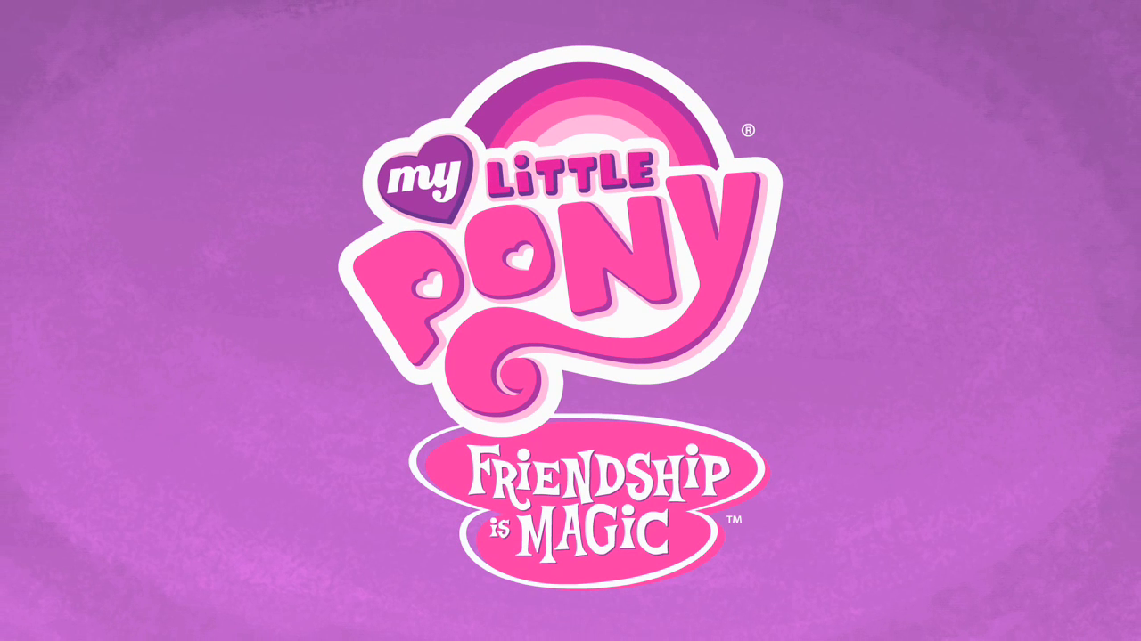 my little pony friendship is magic logo vector