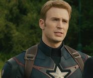 Chris Evans as Captain America