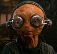 Lupita Nyong'o as Maz Kanata (Voice)