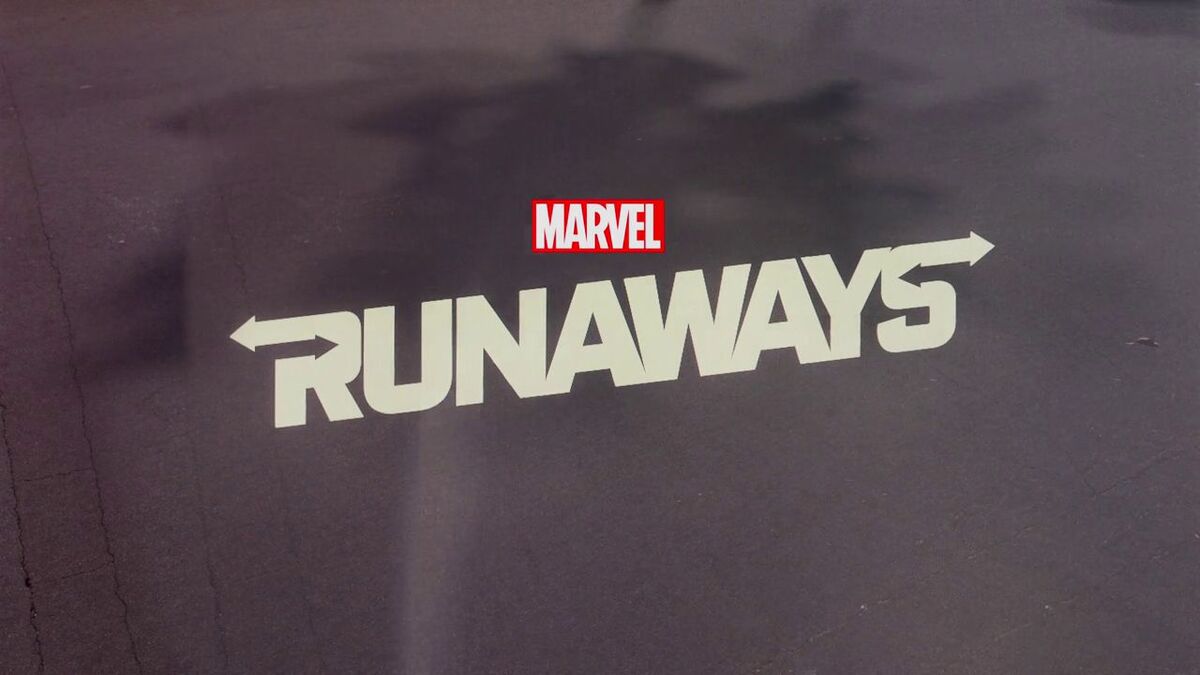 Runaway am. Марвел Телевижн. Ранвей лого. Runaways логотип группы.