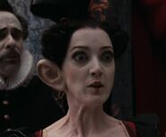 Lucy Davenport as Woman with Big Ears