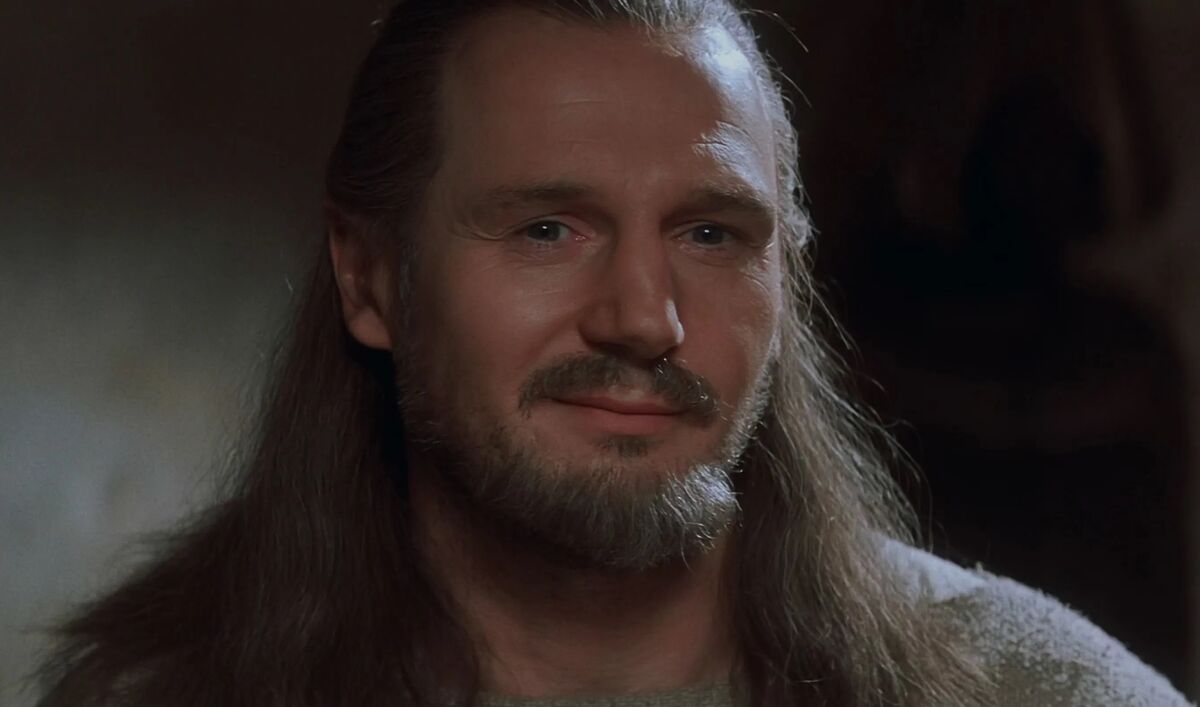 MrsQuiGonJinn's image Liam neeson, Star wars fandom, Star wars nerd