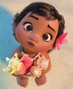 Louise Bush as Toddler Moana (Voice)