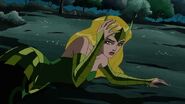 Enchantress after losing to Wasp at the dancing contest