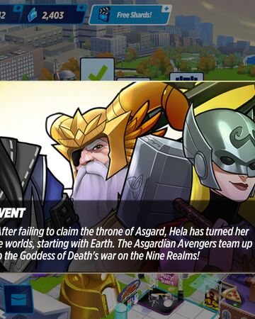 Warriors Three Special Event Avengers Academy Wikia Fandom Many fans assumed the creature seen from jotunheim in thor (2011) and thor: warriors three special event avengers