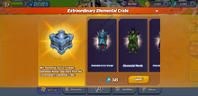 Extraordinary Elemental Crate