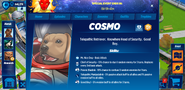 Cosmo the Spacedog's Profile