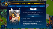 Thor's Profile in the Black Panther Event