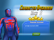 Character Upgraded! Spider-Man 2099 Rank 5