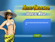 Outfit Unlocked! Tropical Wasp