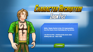 Character Recruited! Iron Fist