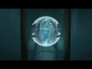 Captain America in ice