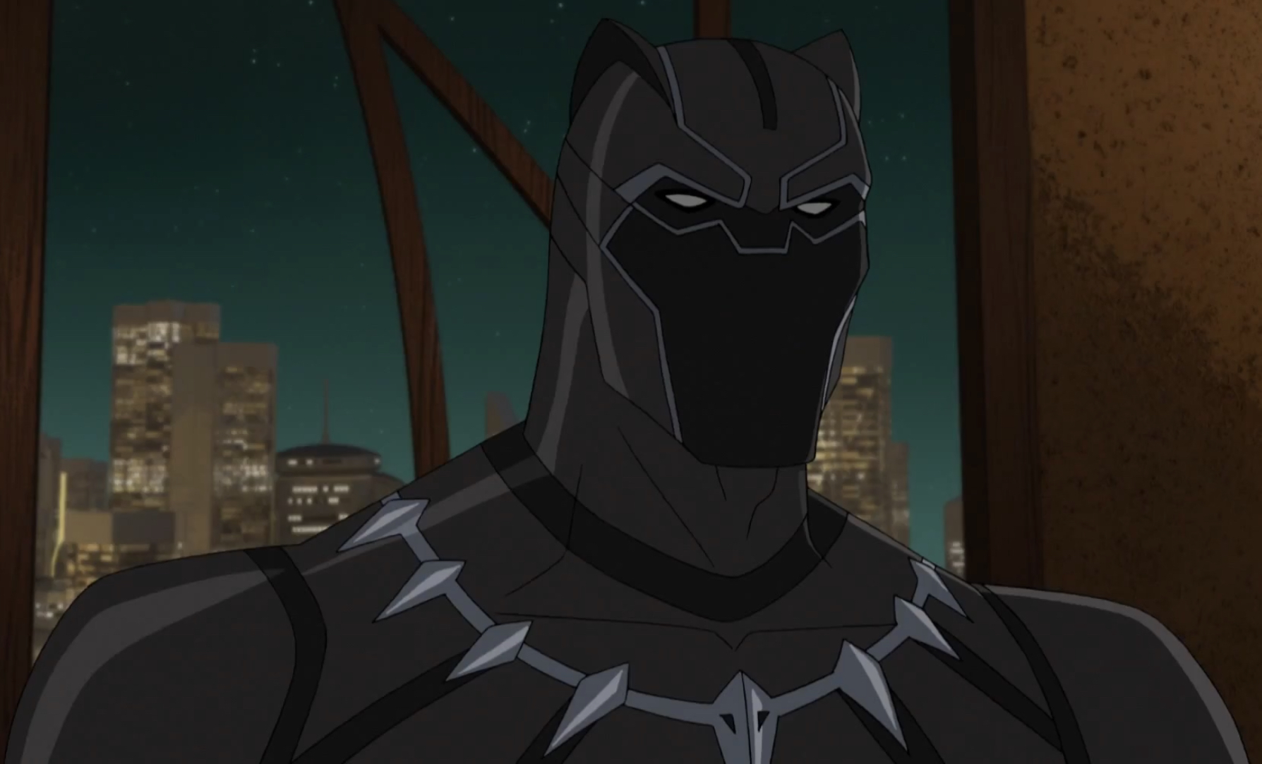 avengers black panther cartoon