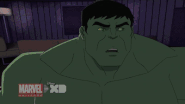 Hulk being kicked by Speed Demon in Terminal Velocity.