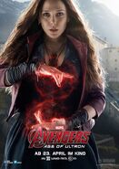 Avengers Age of Ultron deutsches Charakterposter Scarlett Witch