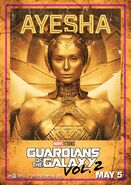 Guardians of the Galaxy Vol.2 Charakterposter Ayesha