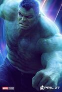 Avengers - Infinity War - Hulk Poster