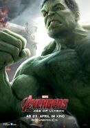 Avengers Age of Ultron deutsches Charakterposter Hulk