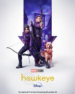 Marvel's Hawkeye Staffel 1 neues Poster