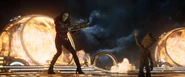 Gamora + Baby Groot